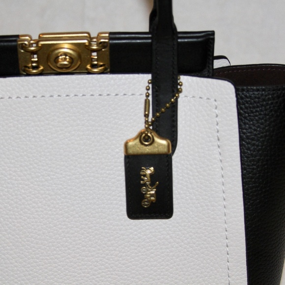 NWT COACH 1941 Troupe Tote Leather Purse Handbag - Picture 6 of 7